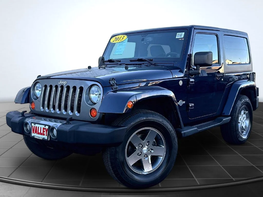 Used 2013 True Blue Pearlcoat Jeep Sport image 3