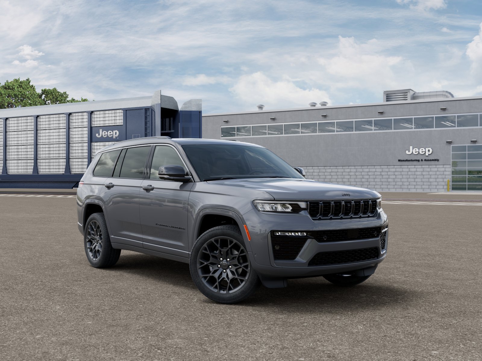 New 2027 Sting-Gray Clear-Coat Paint Jeep Summit image 5