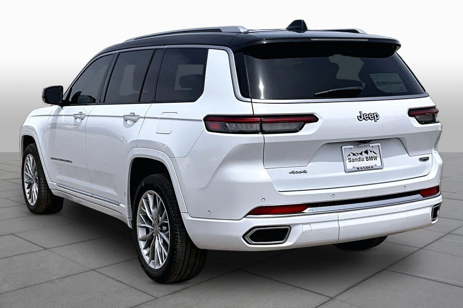 Used 2023 Bright White Clearcoat Jeep Summit image 9