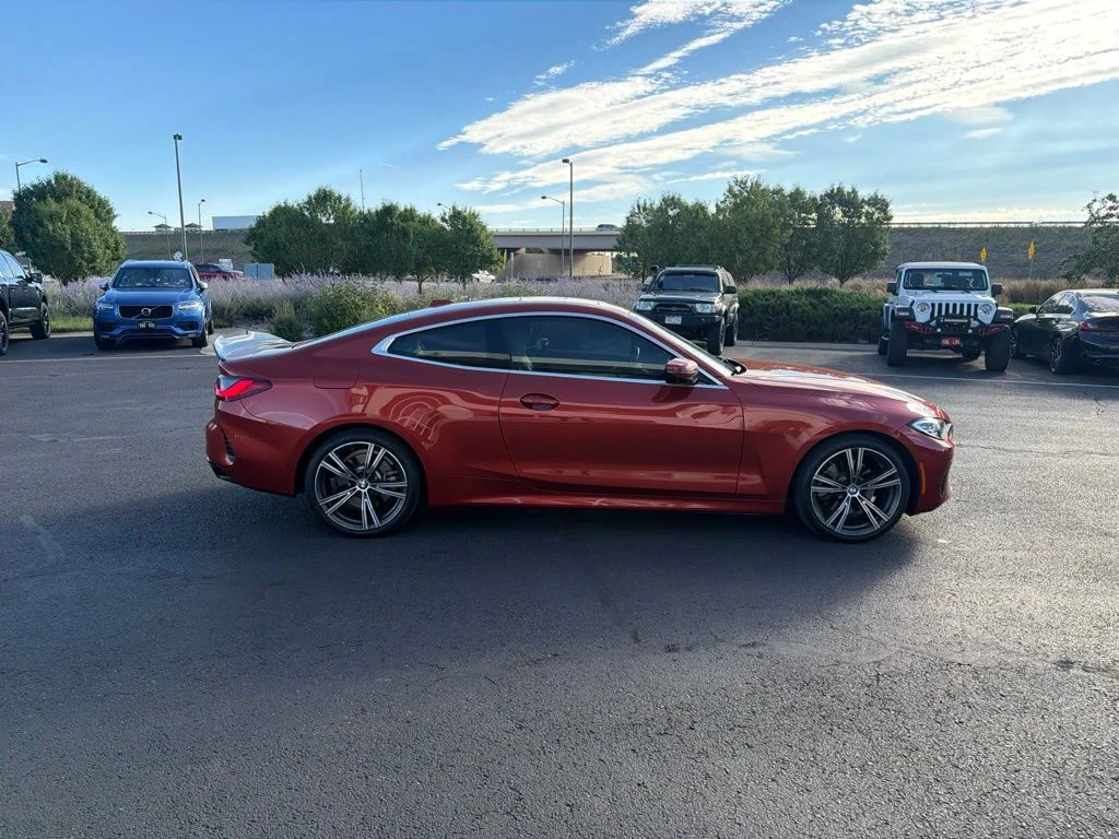 Used 2024 Sunset Orange Metallic BMW 430i xDrive image 7
