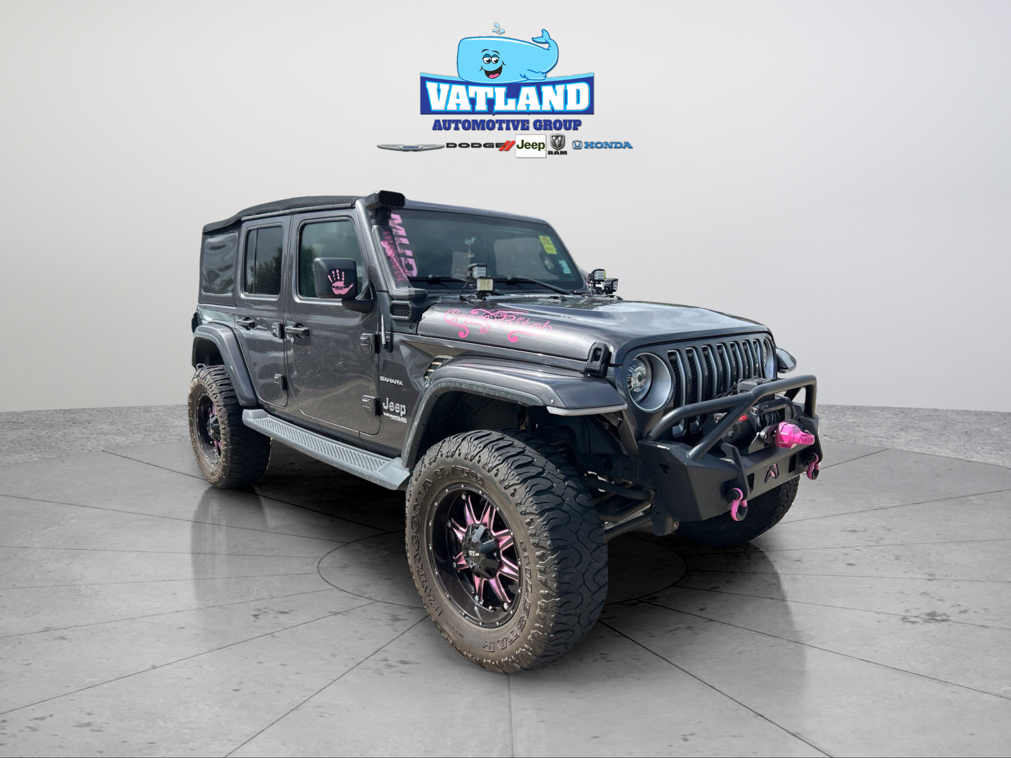 Used 2018 Gray Jeep Unlimited Sahara image 7