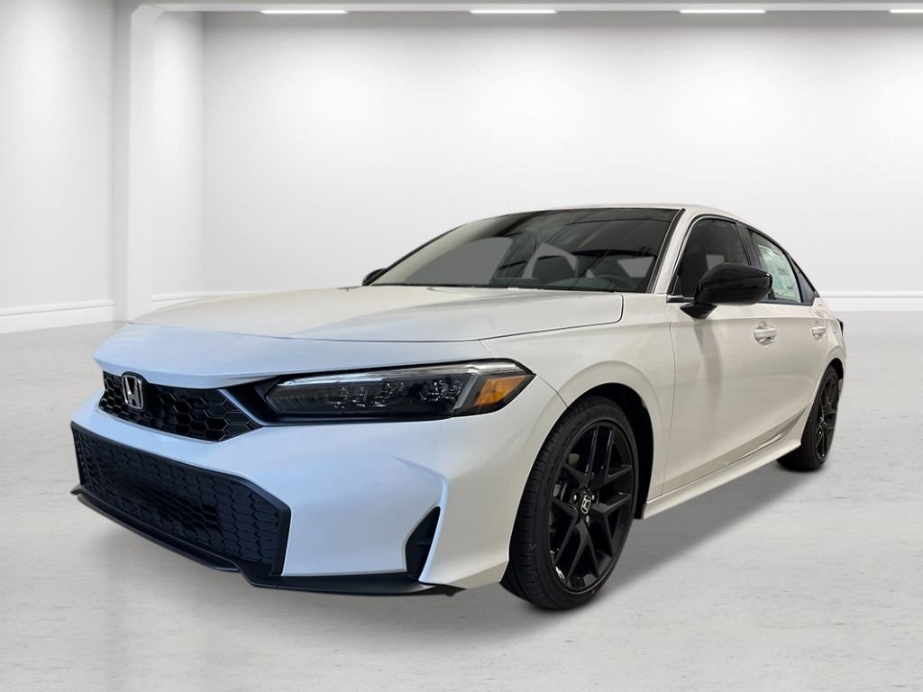 New 2026 Platinum White Pearl Honda Sport image 1