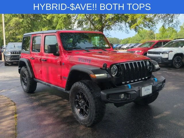 Used 2024 Red Jeep Willys 4xe image 7