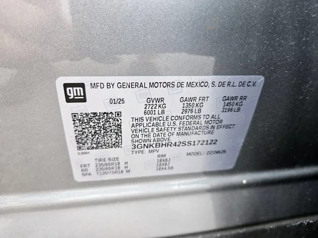 Used 2025 Sterling Gray Metallic Chevrolet 2LT image 28