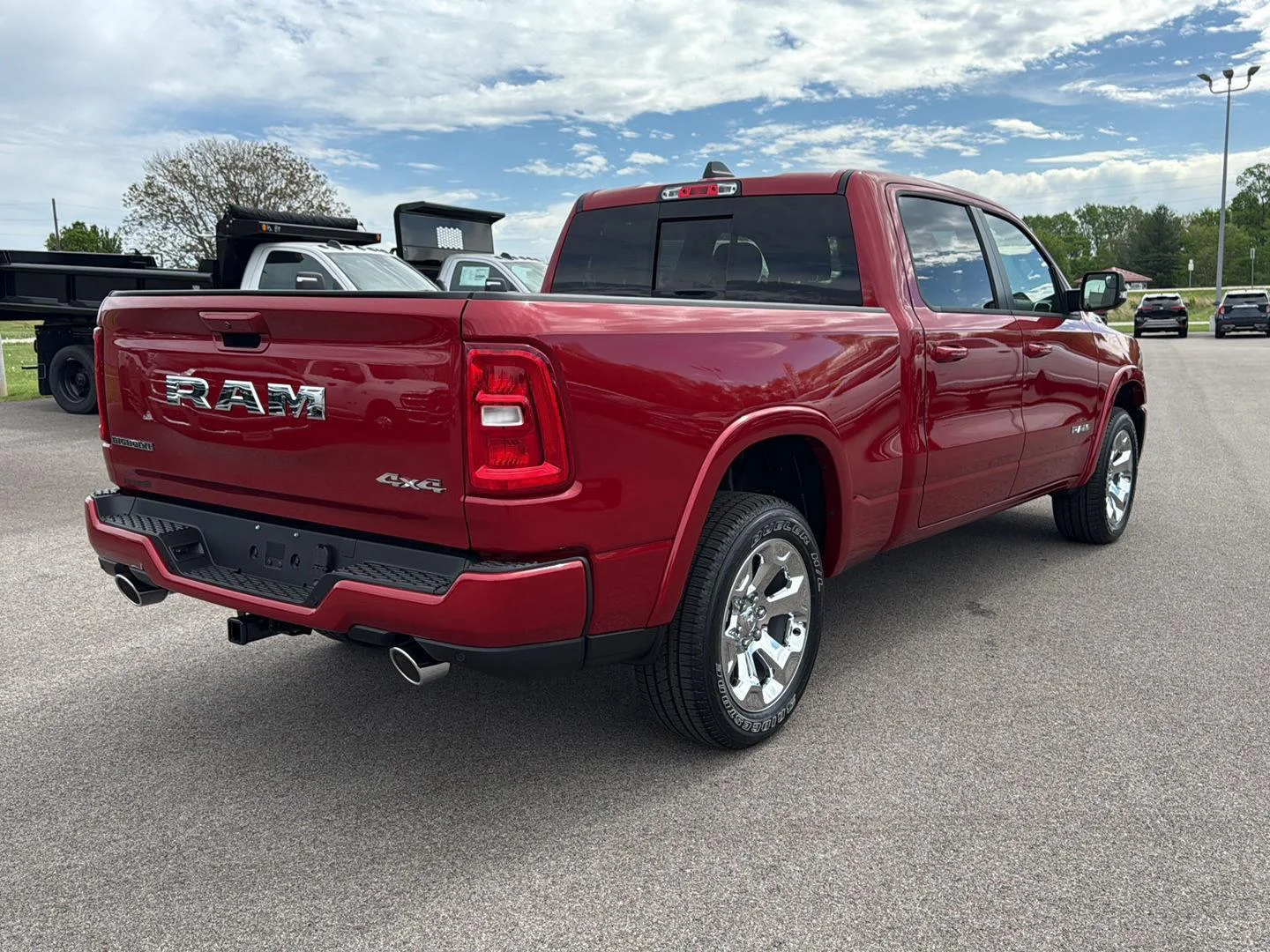 New 2026 Molten Red Pearlcoat Ram Big Horn image 19