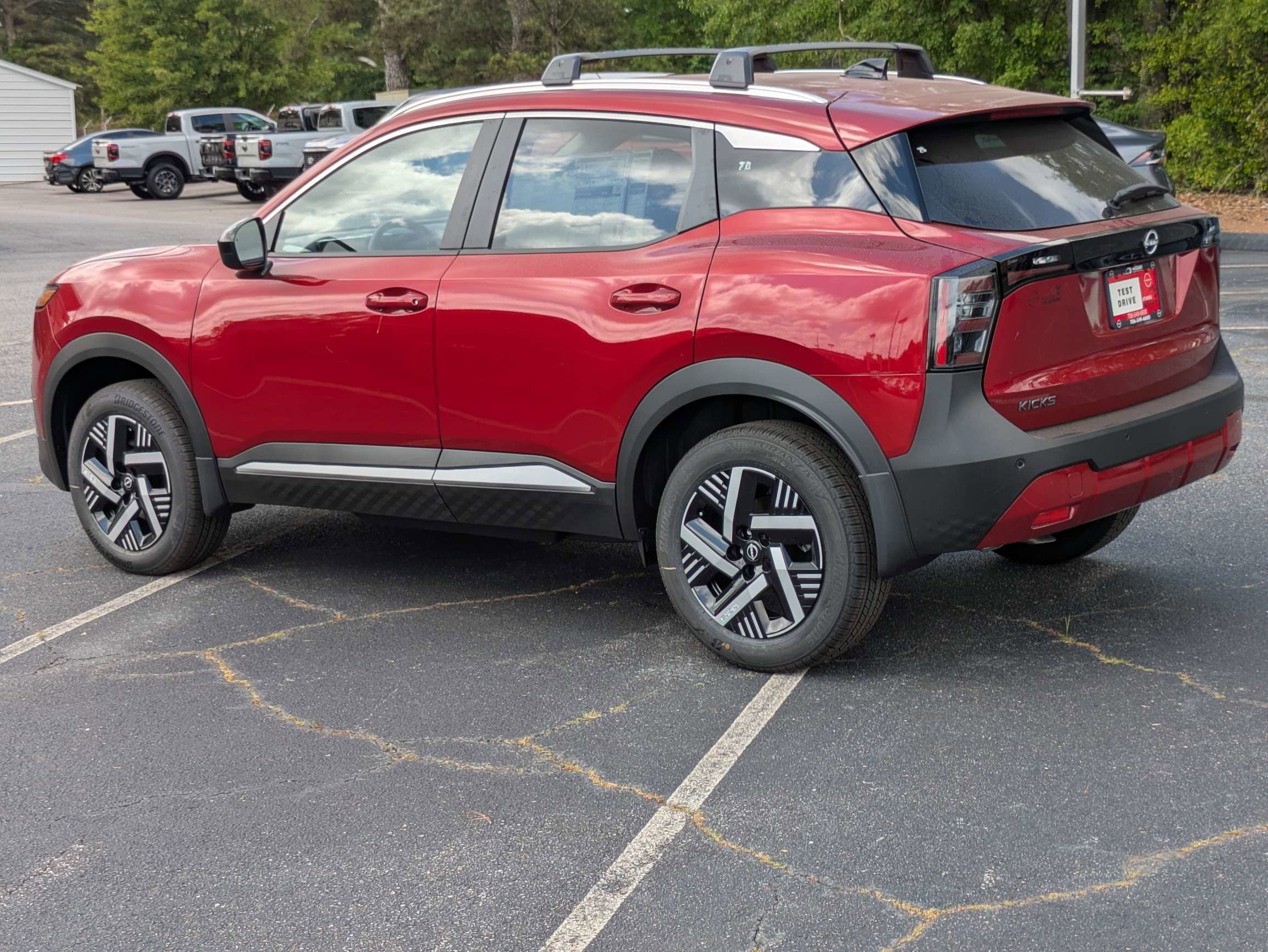 New 2026 Red Nissan SV image 3