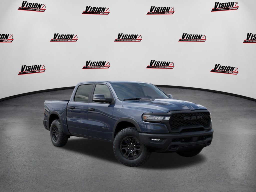 New 2026 Forged Blue Metallic Exterior Paint RAM Rebel image 5