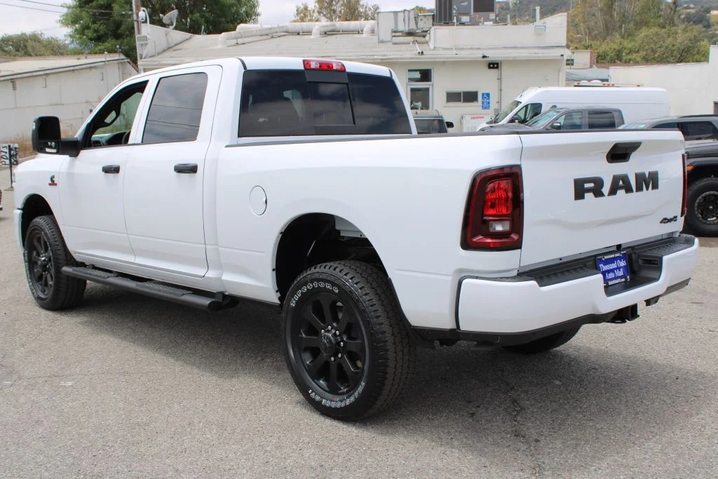 New 2026 Bright White Clearcoat Ram Tradesman image 6
