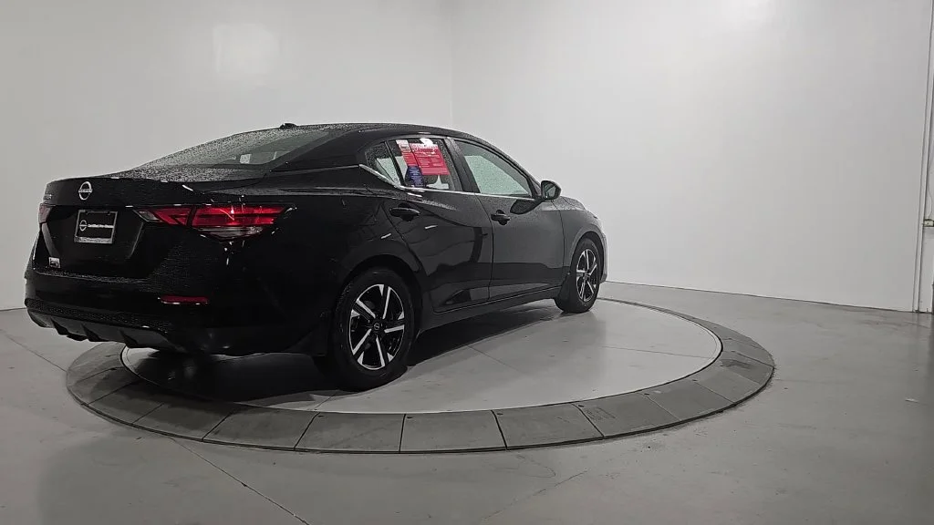 Certified Used 2025 Super Black Nissan SV image 6