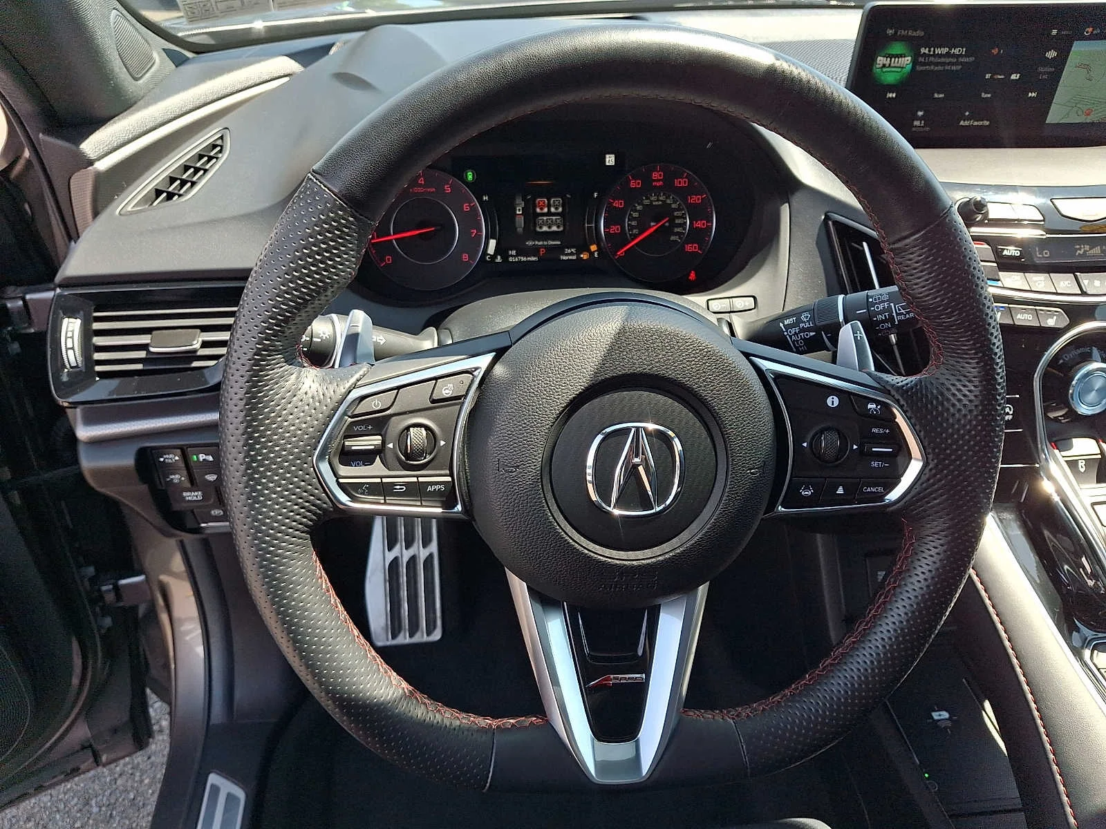 Used 2024 Liquid Carbon Metallic Acura w/A-Spec Advance Package image 19