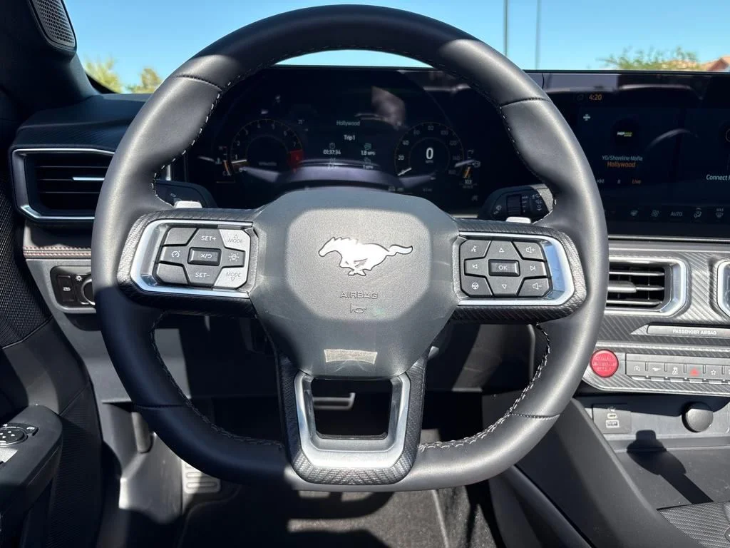 New 2025 Oxford White Ford GT Premium Convertible image 14