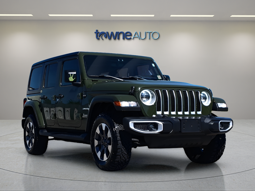 Used 2023 Green Jeep Sahara image 7