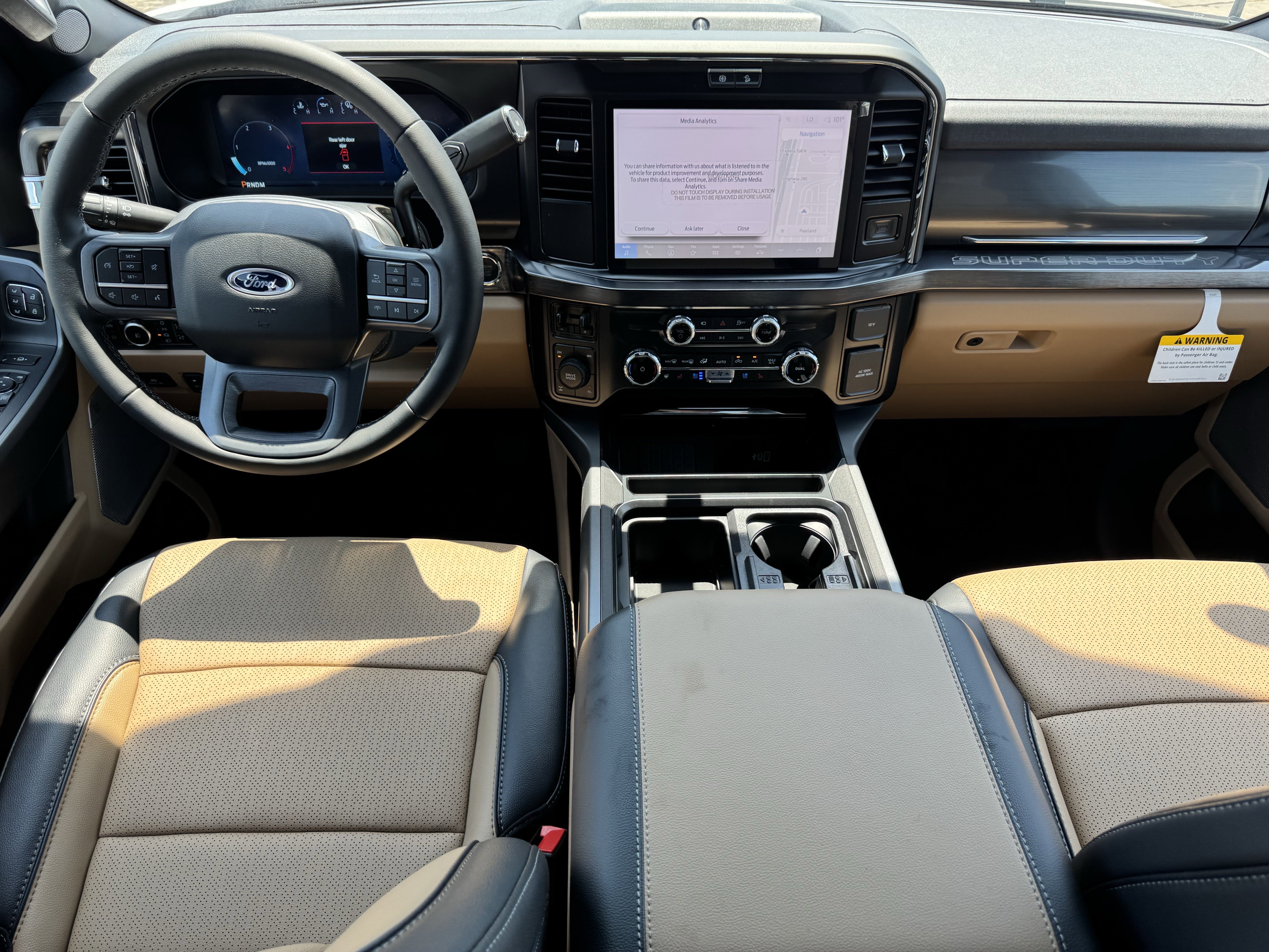 New 2026 Star White Metallic Tri-Coat Ford LARIAT image 12