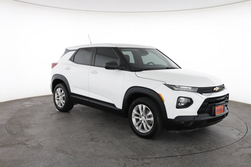 Used 2021 Chevrolet Trailblazer LS with VIN KL79MMS24MB100871 for sale in San Marcos, TX