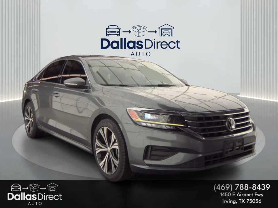Used 2022 Platinum Gray Metallic Volkswagen 2.0T SE image 2