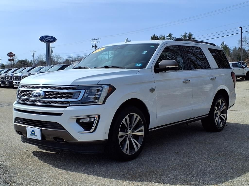 Certified Used 2020 White Metallic Ford King Ranch image 29