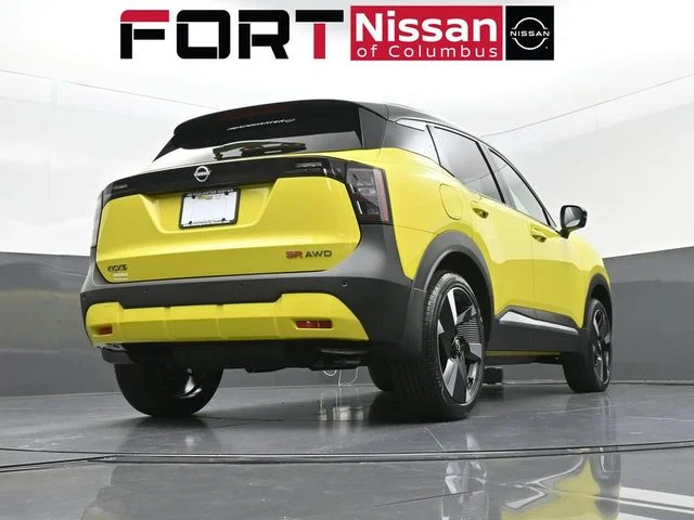 New 2025 Two-tone Yuzu Yellow Metallic / Super Black Nissan SR image 37