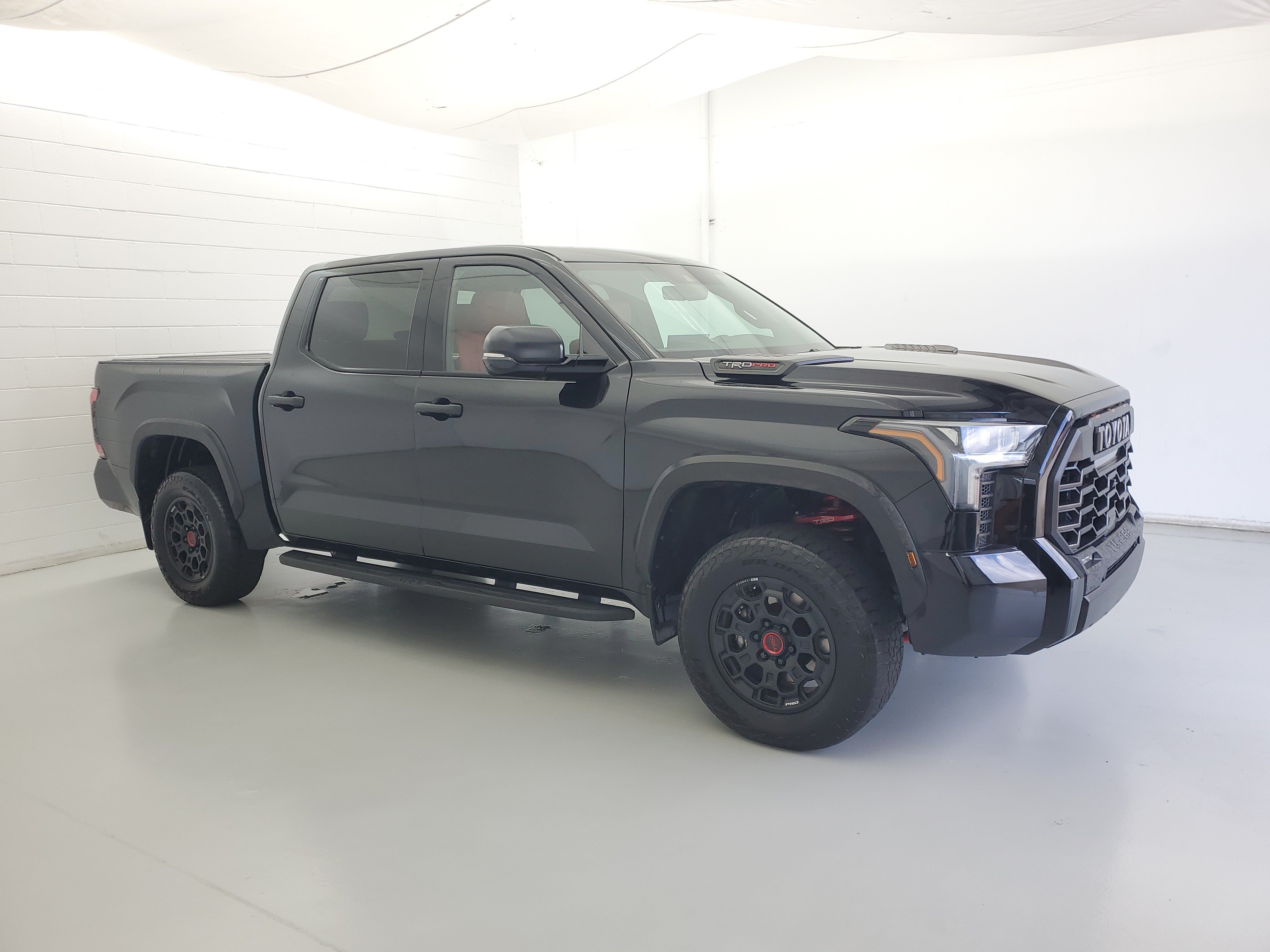 Used 2024 Midnight Black Metallic Toyota TRD Pro image 4