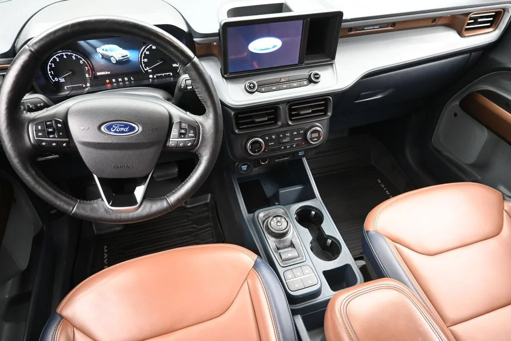 Used 2022 Blue Ford Lariat image 15