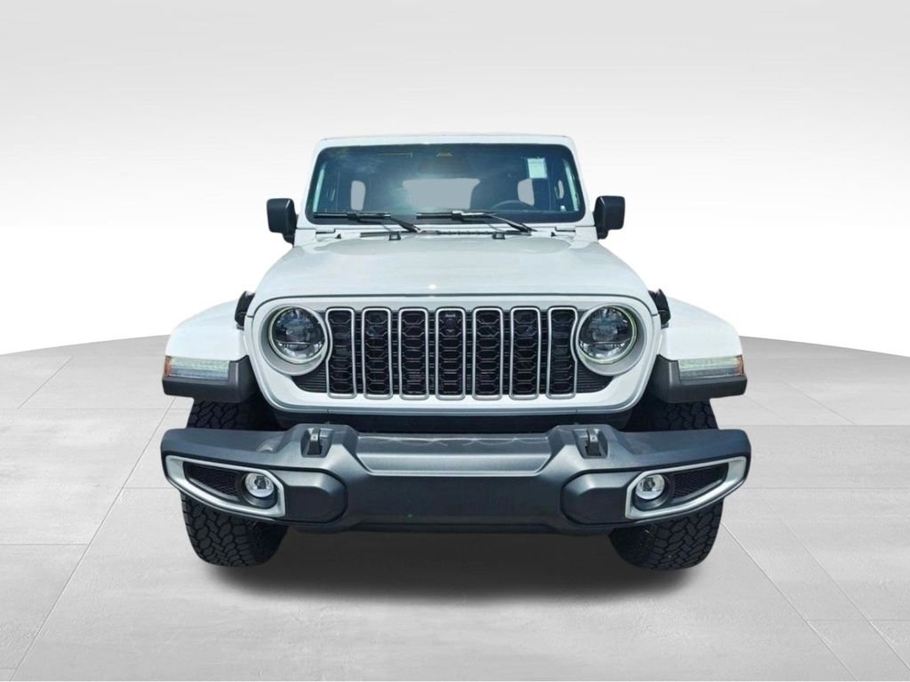 New 2026 Bright White Clear-Coat Exterior Paint Jeep Sahara image 8