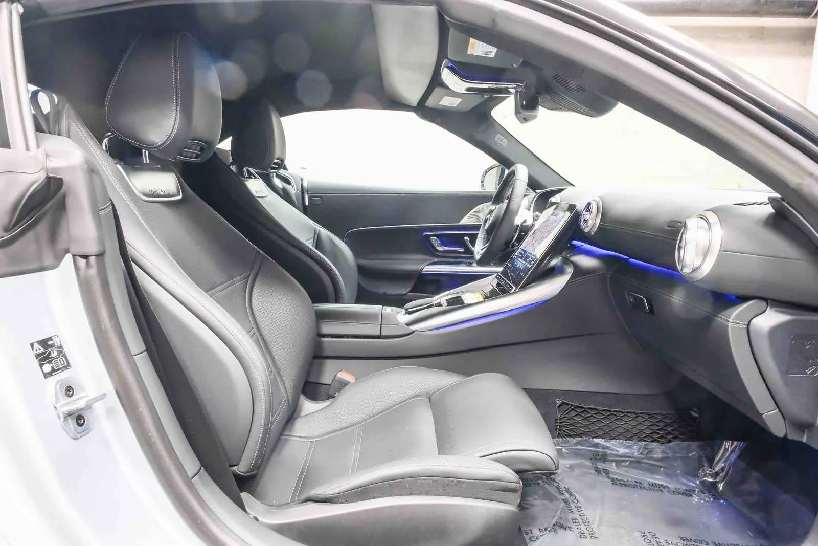 New 2025 Cirrus Silver Metallic Mercedes-Benz AMG® SL 55 Roadster image 55