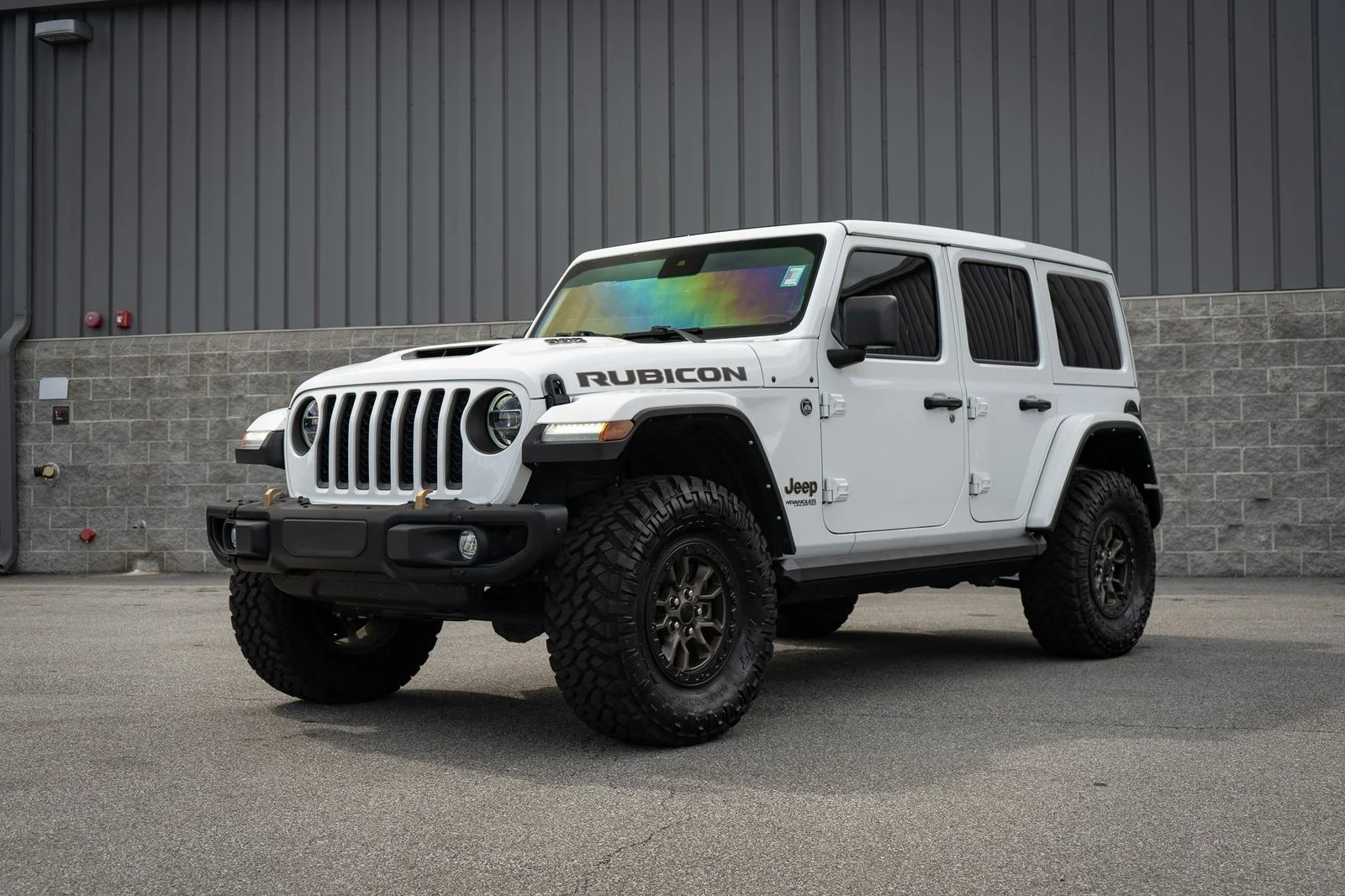 Used 2022 White Jeep Unlimited Rubicon 392 image 10