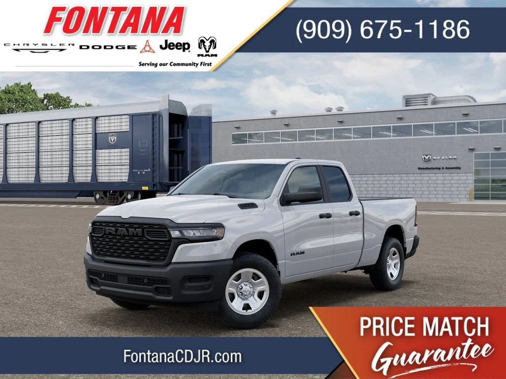 New 2026 Bright White Clear-Coat Exterior Paint RAM Tradesman image 1