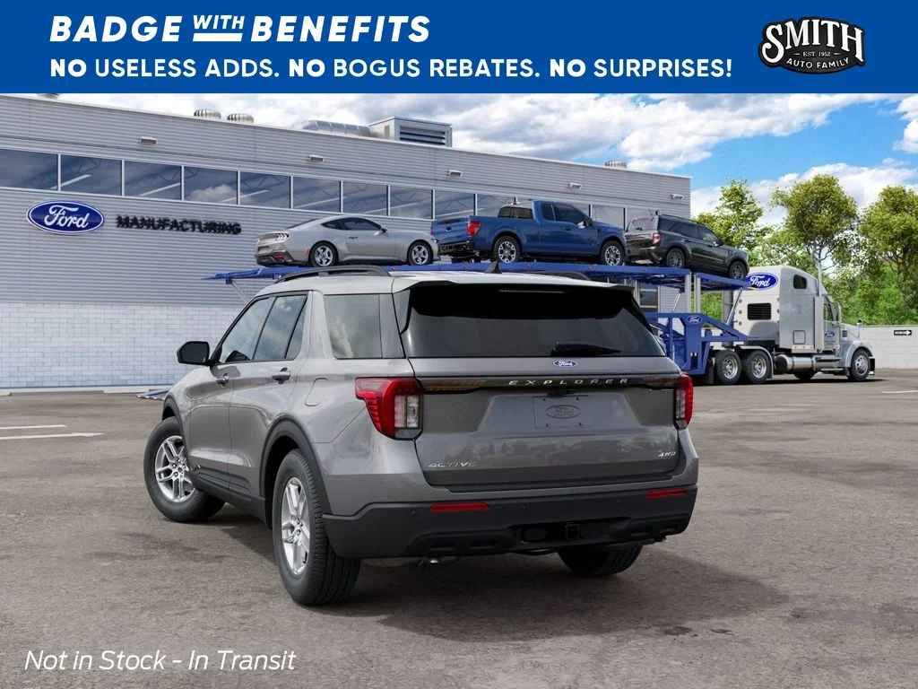 New 2027 CARBONIZED GRAY METALLIC Ford 4DR 4WD ACTIVE image 9