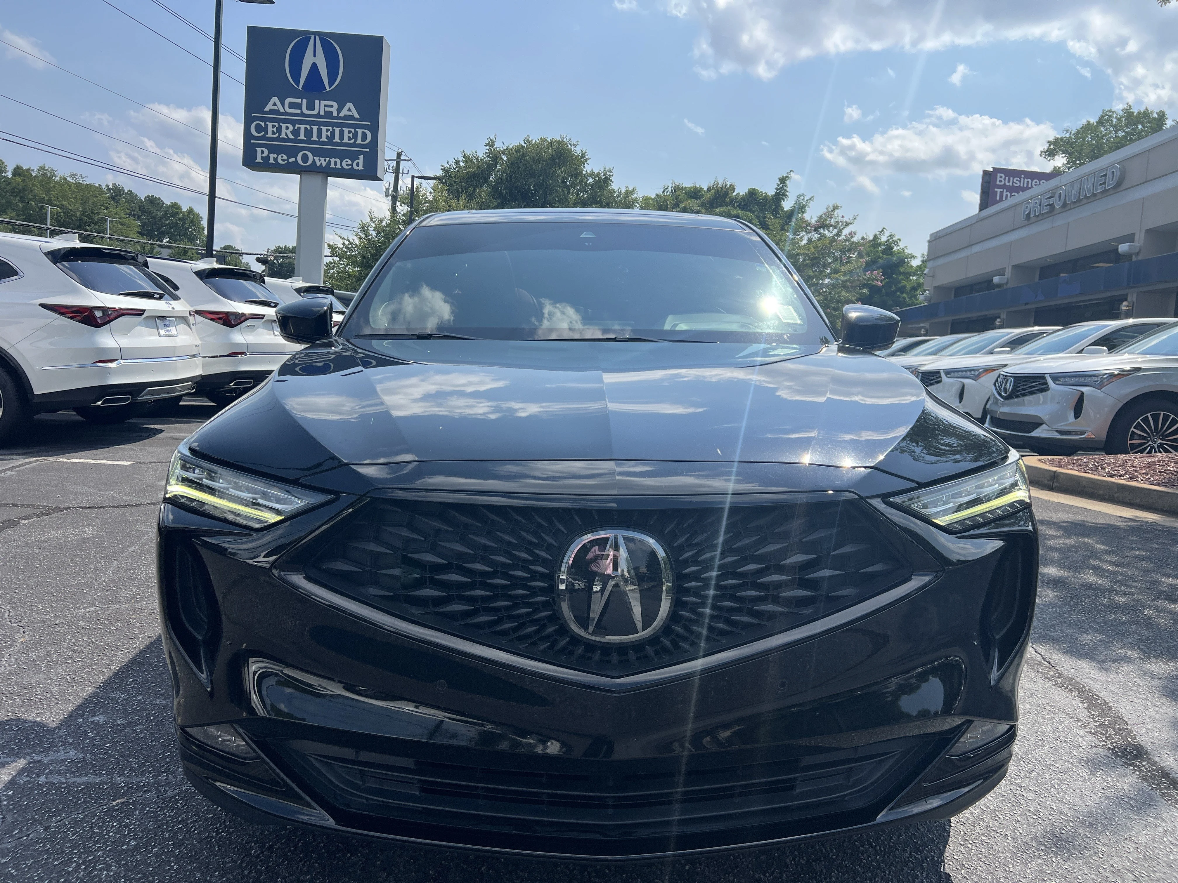 Certified Used 2023 Majestic Black Pearl Acura SH-AWD with A-Spec Package image 6