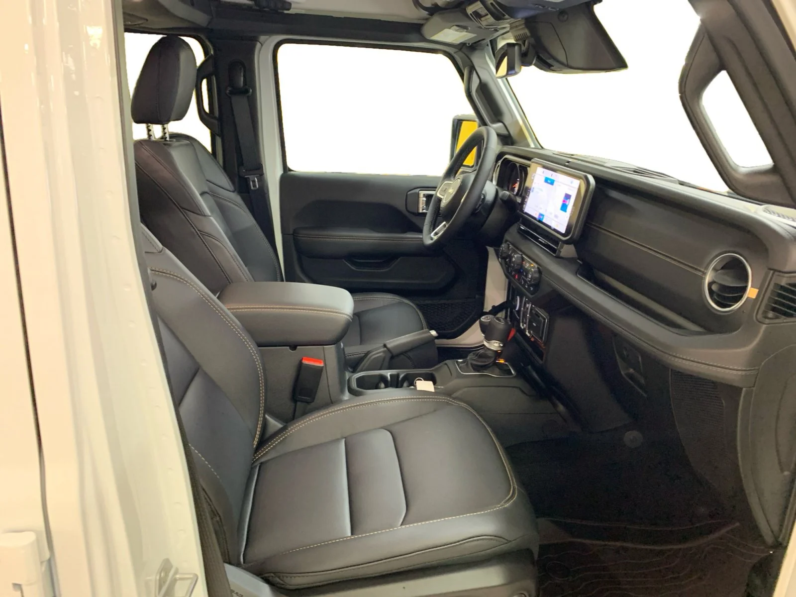 New 2026 Bright White Jeep Sahara image 15