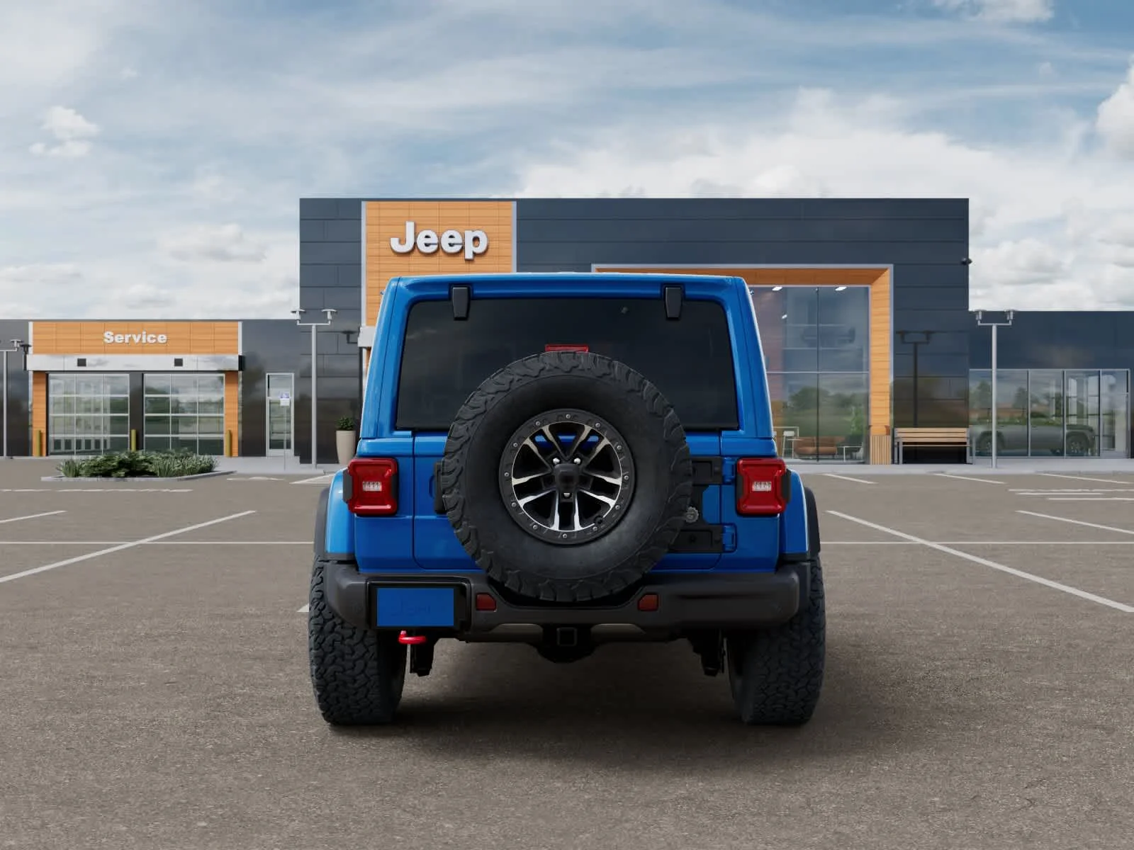 New 2027 Hydro Blue Pearlcoat Jeep Rubicon X image 7