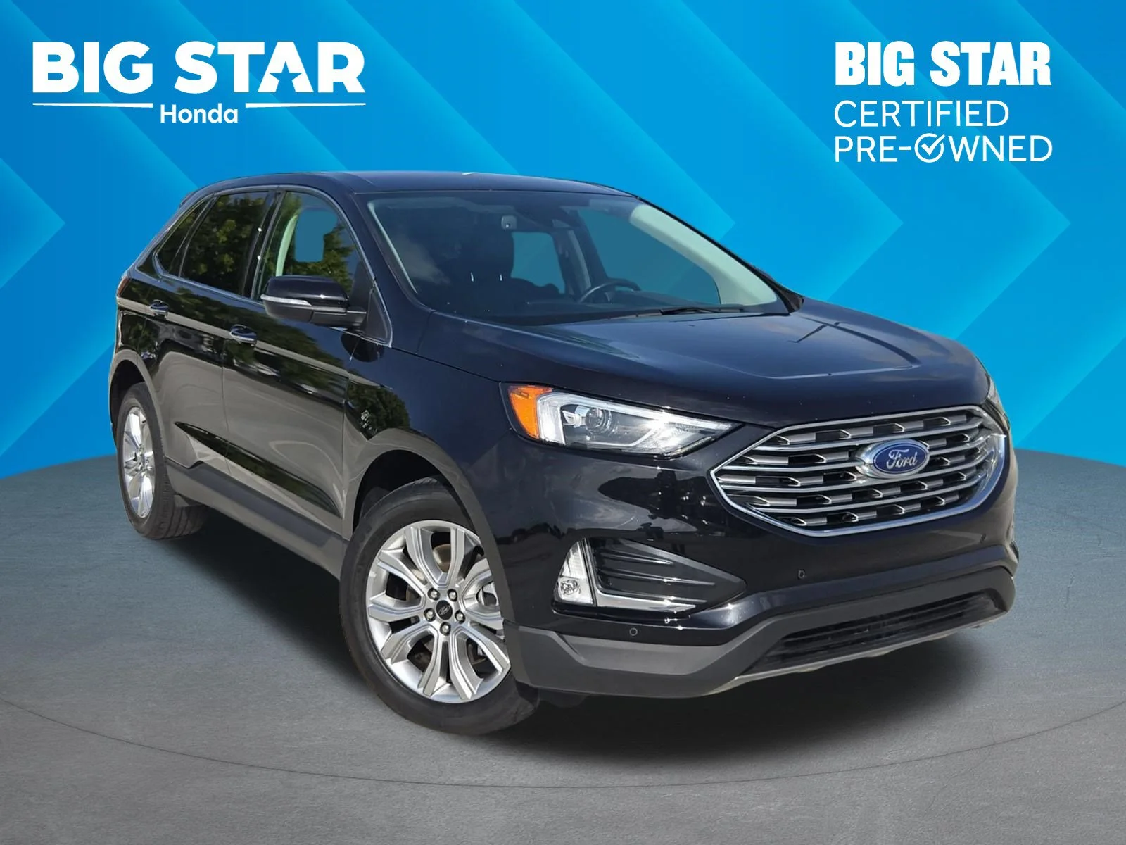 Used 2024 Black Metallic Ford Titanium image 1
