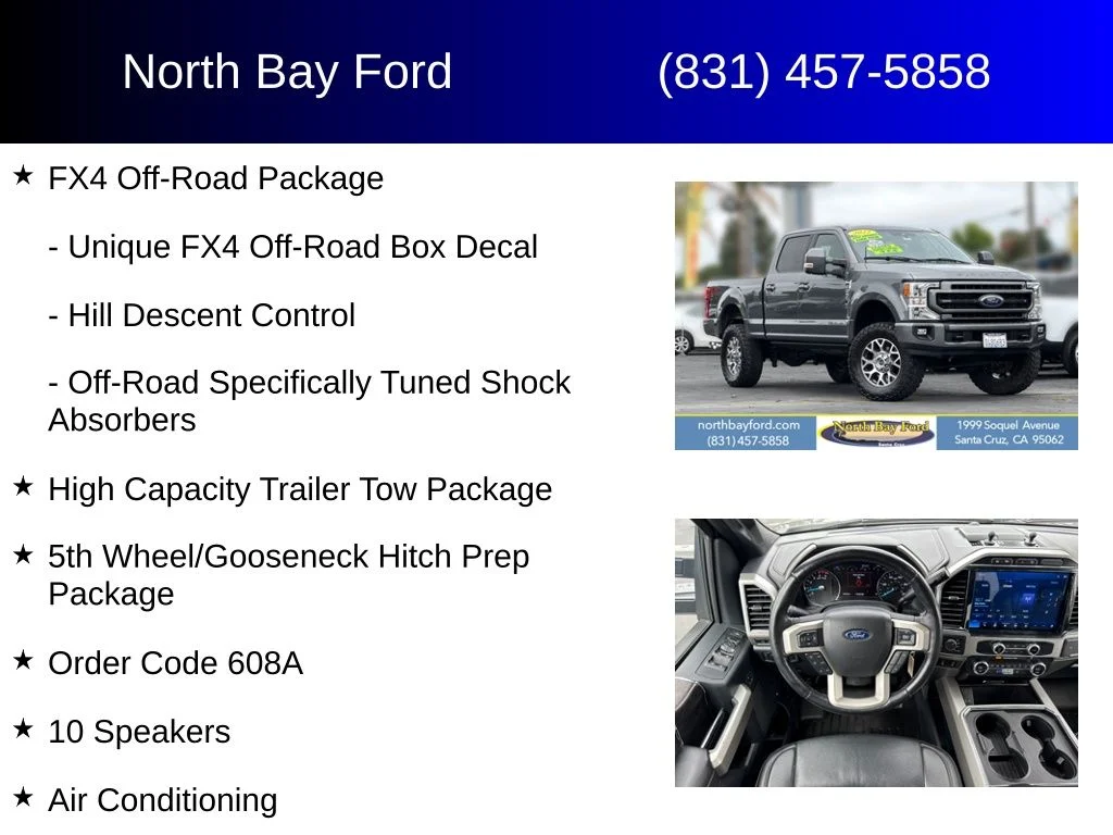 Used 2022 Gray Metallic Ford Lariat image 12