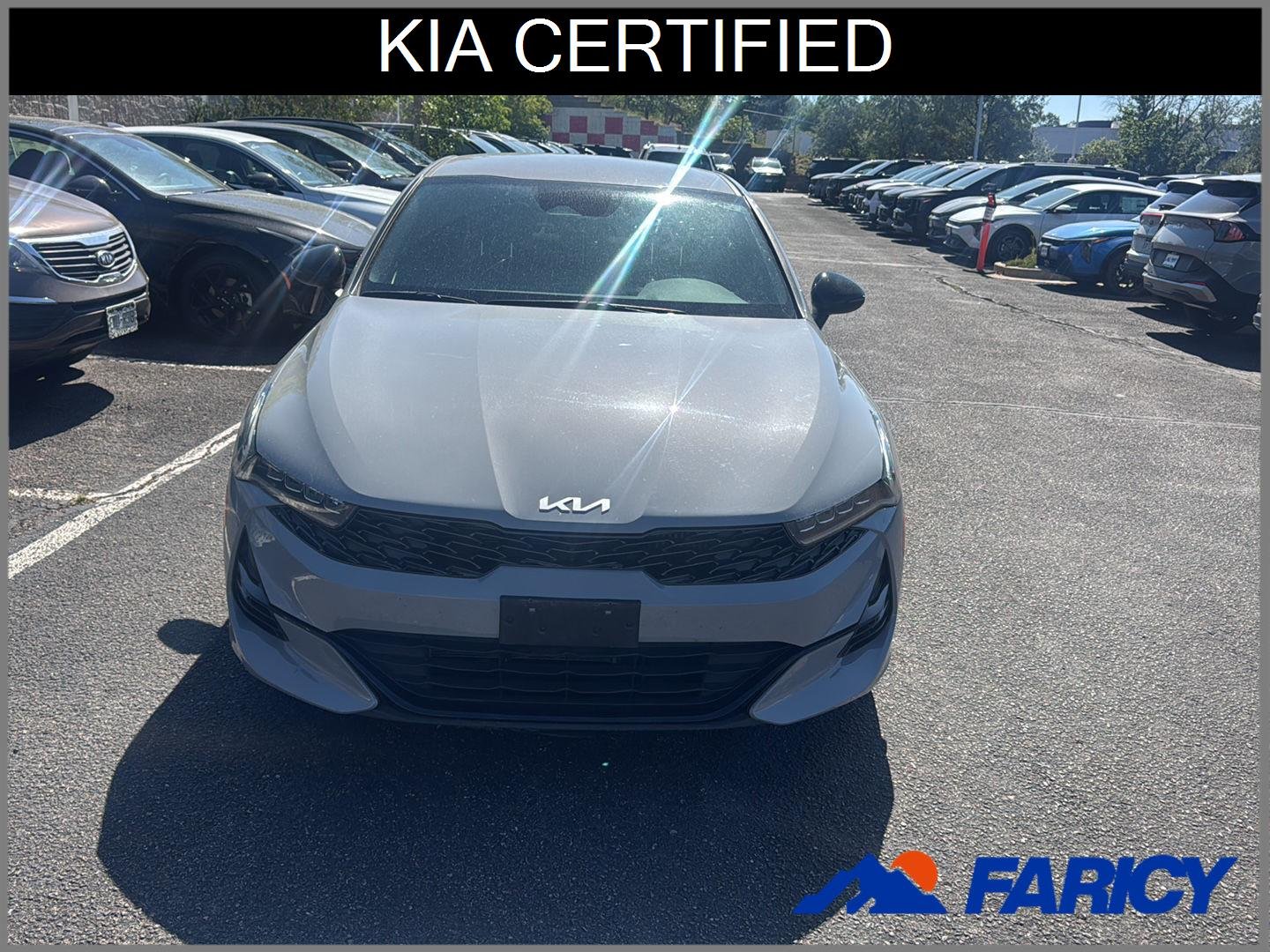 Used 2022 Wolf Gray Kia GT-Line image 1