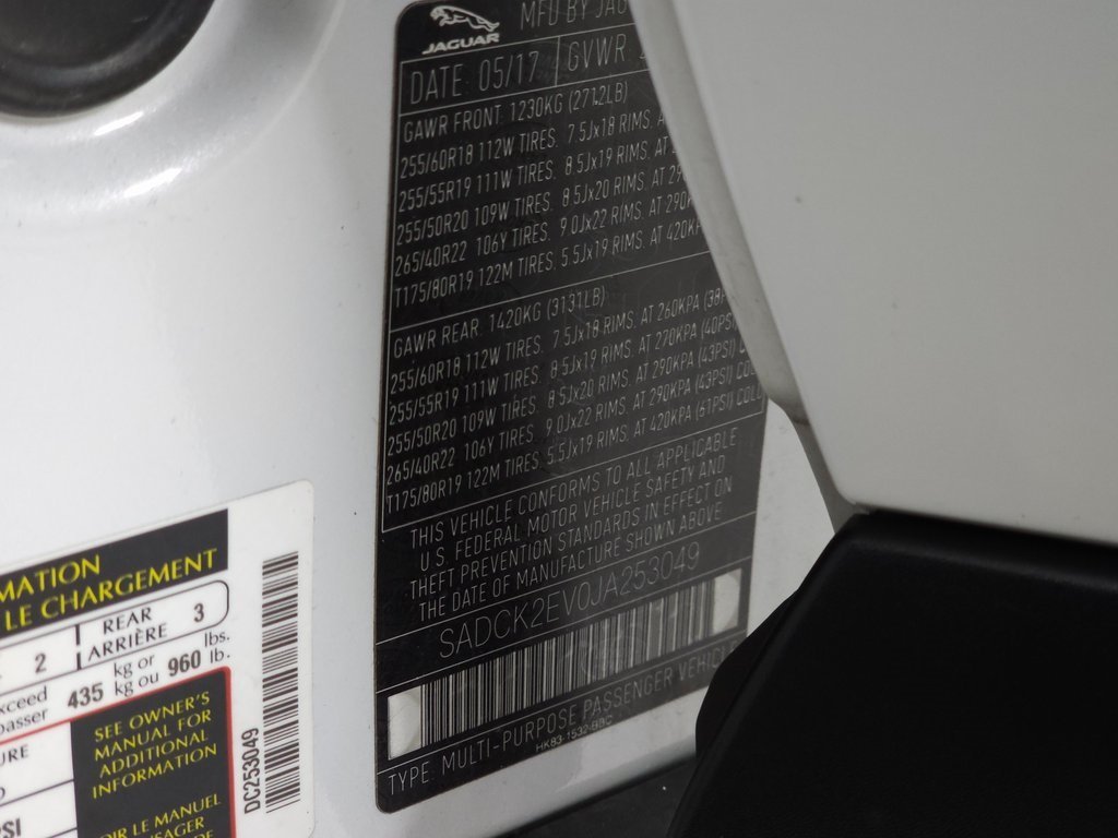 2018 JAGUAR F-PACE - Image 32