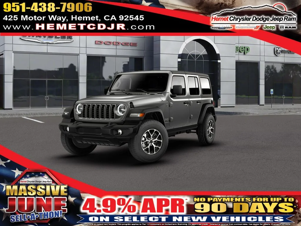 New 2026 Granite Crystal Metallic Clear-Coat Exterior Paint Jeep Sport S image 1