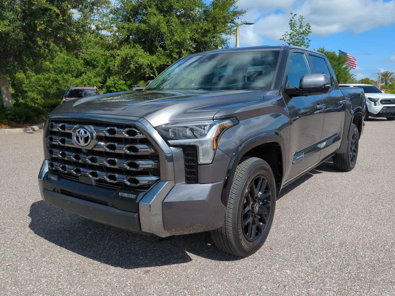 Used 2025 Magnetic Gray Metallic Toyota Platinum image 2
