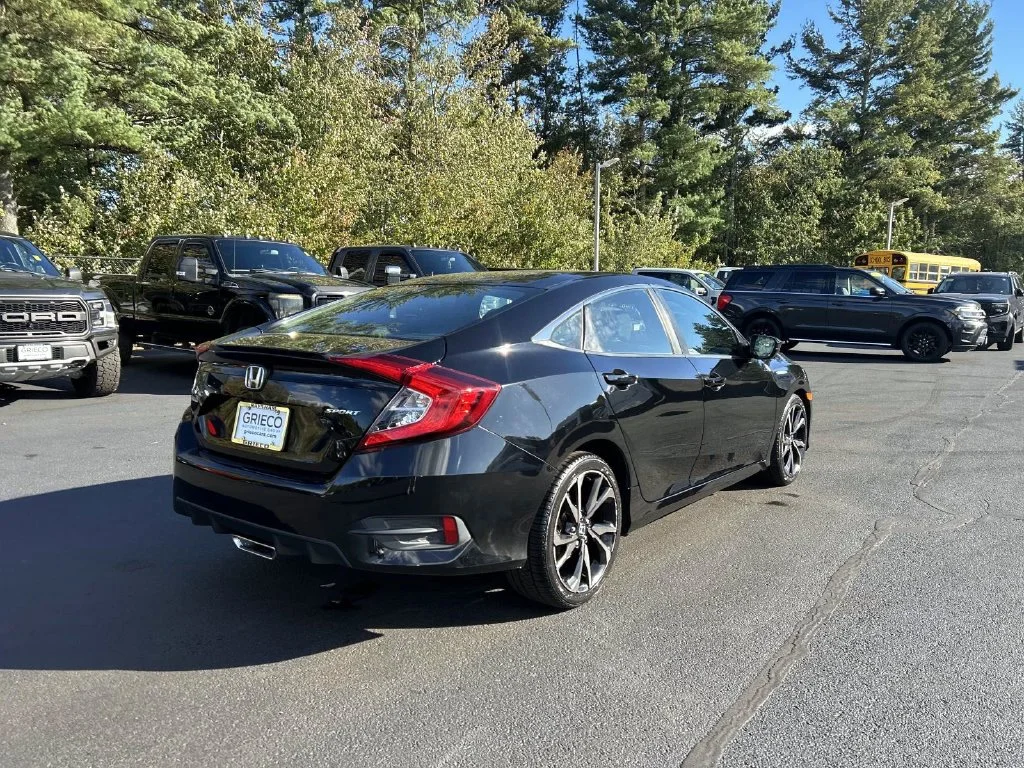 Used 2020 Crystal Black Pearl Honda Sport image 3