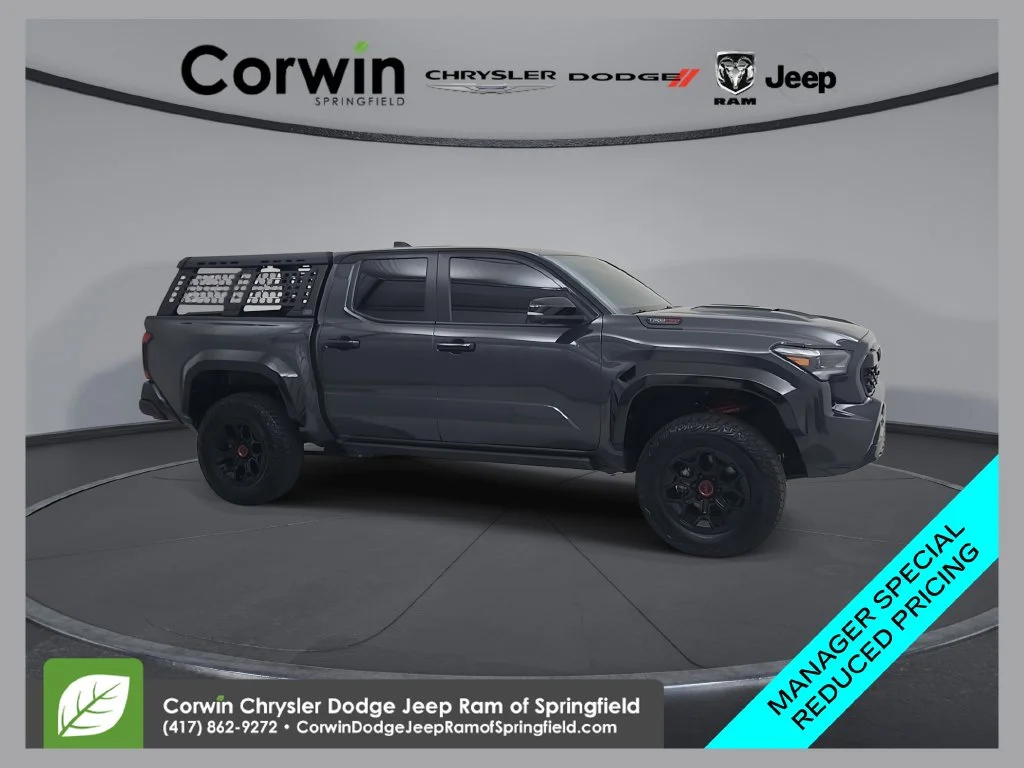 Used 2025 Black Toyota TRD Pro image 1