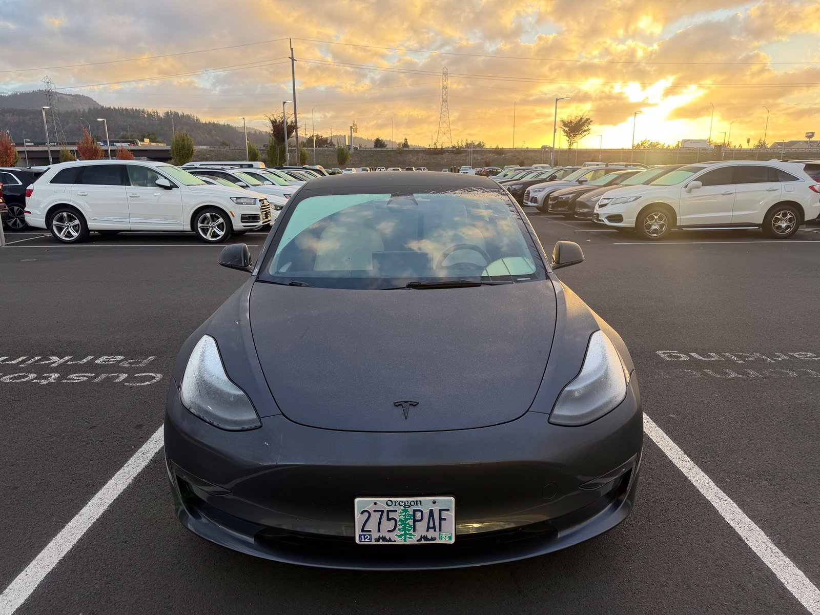 Used 2023 Gray Tesla Performance image 8