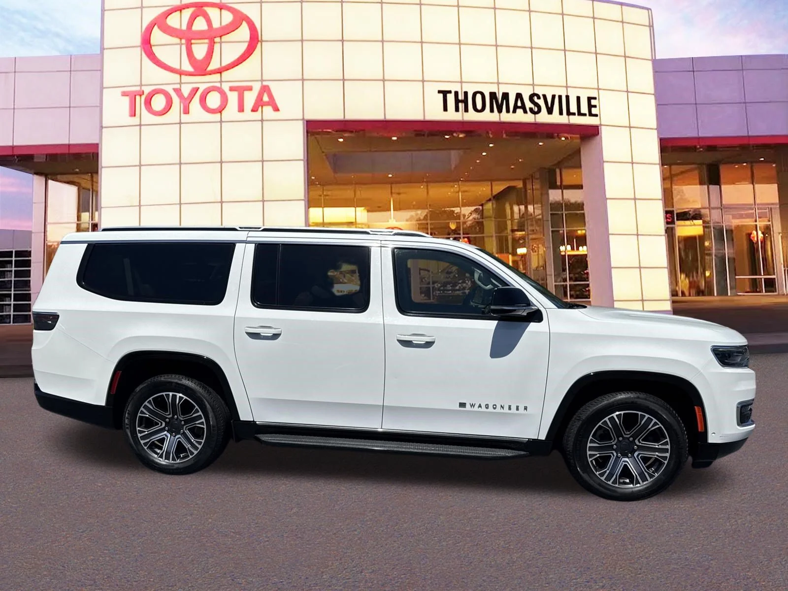Used 2024 Bright White Clearcoat Jeep Series II image 4