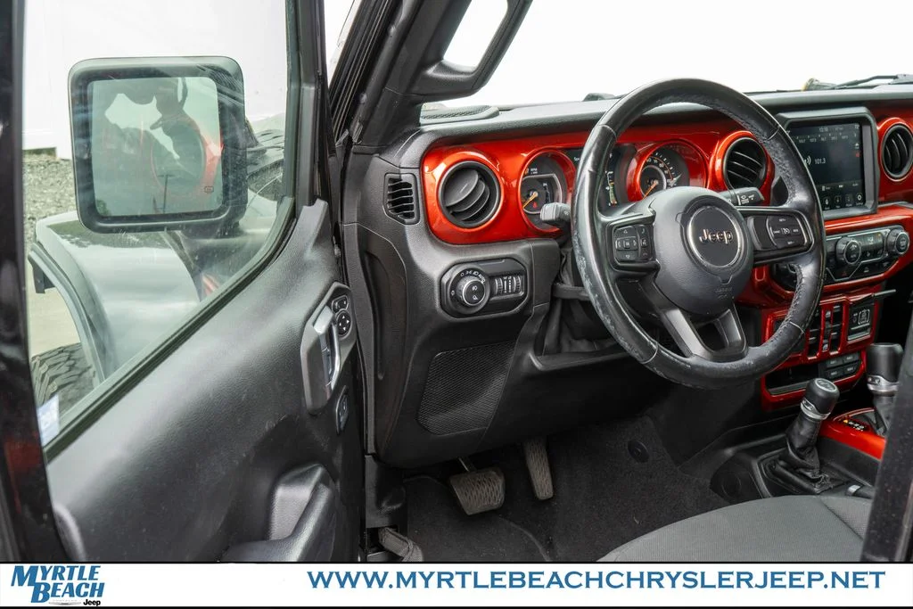 Used 2021 Black Clearcoat Jeep Sport image 15