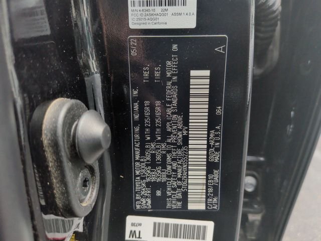 Used 2022 Black Toyota XLE image 36