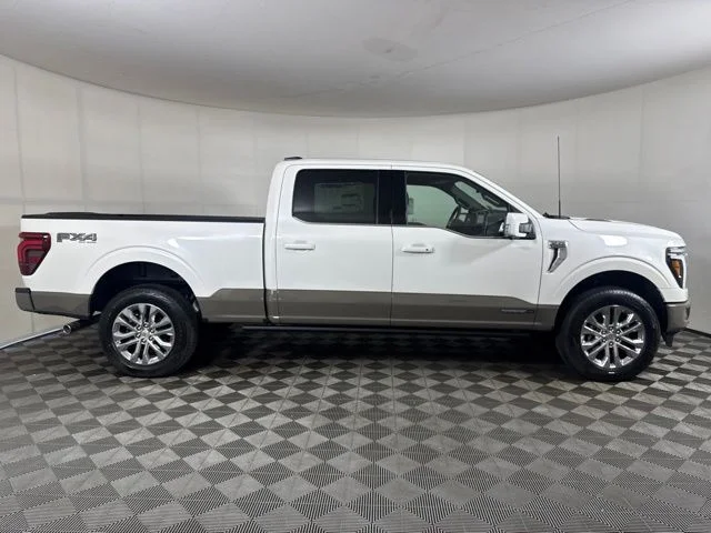 New 2026 Star White Metallic Tri-Coat Ford King Ranch image 2