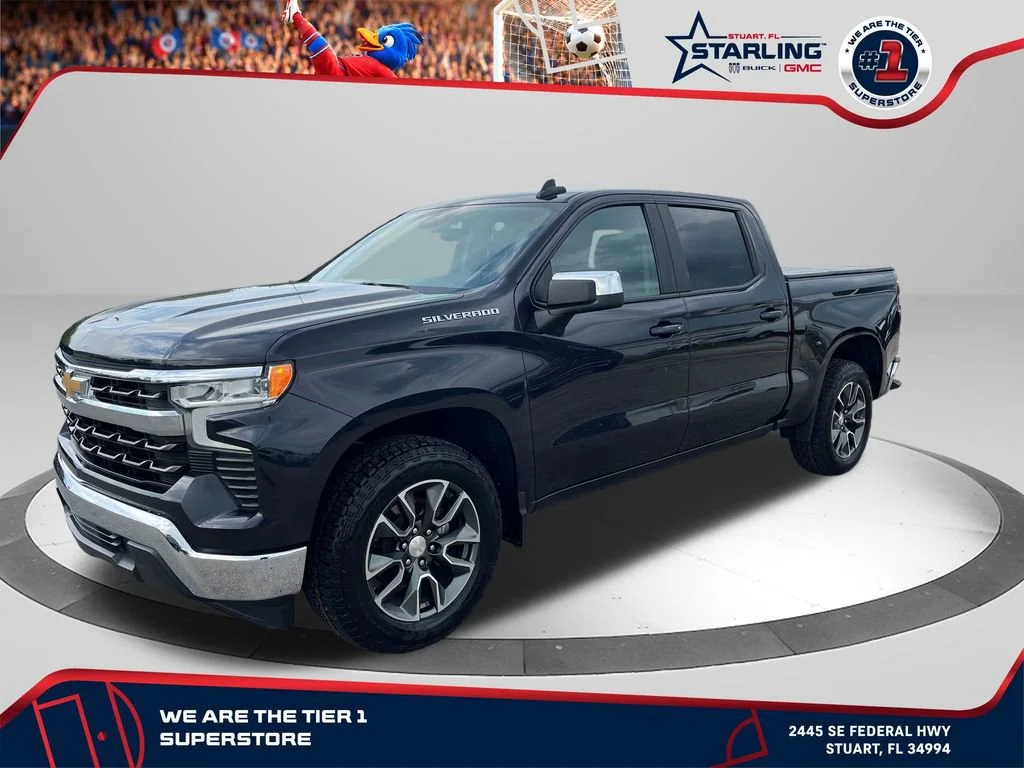 Used 2023 Dark Ash Metallic Chevrolet LT image 1