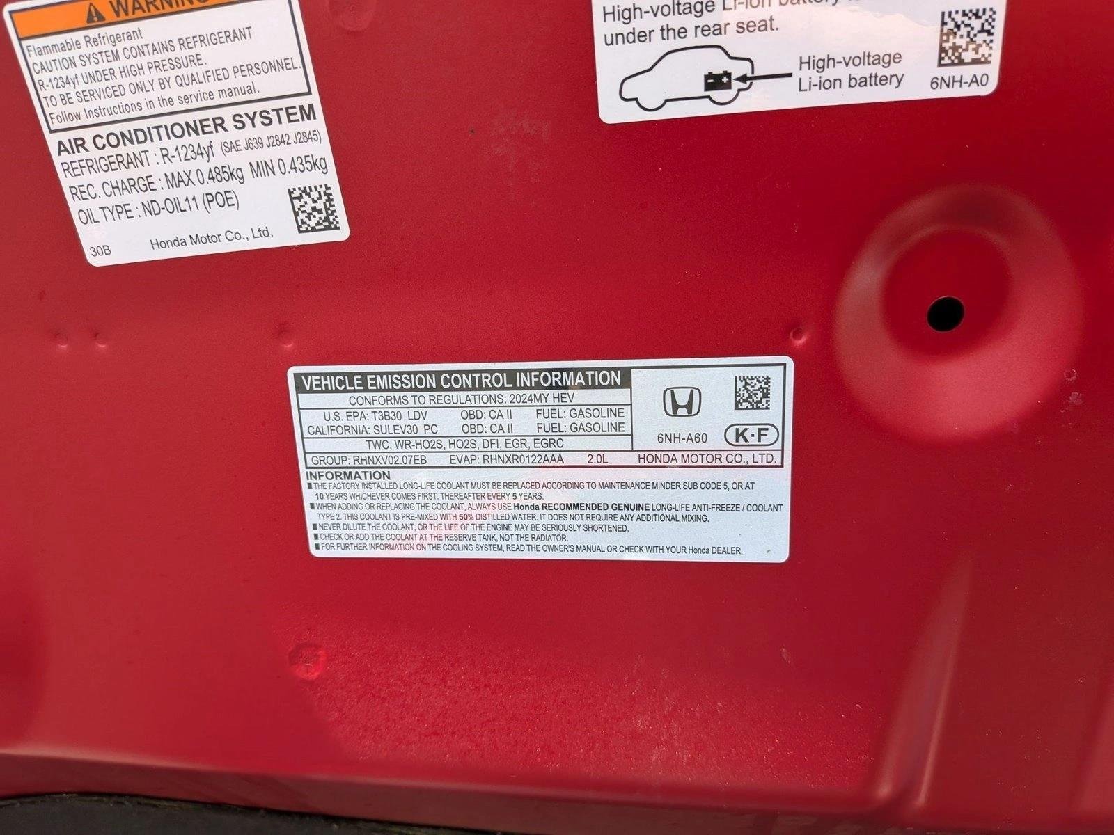 Used 2024 Radiant Red Metallic Honda Sport image 24