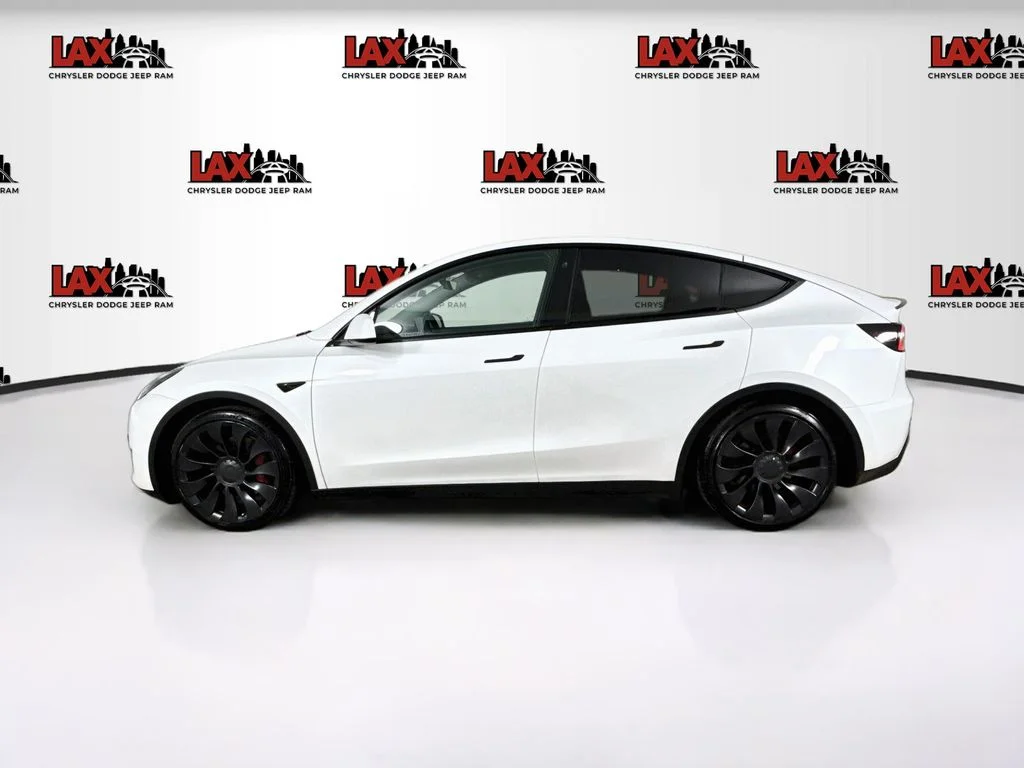 Used 2022 Yellow Tesla Performance image 4