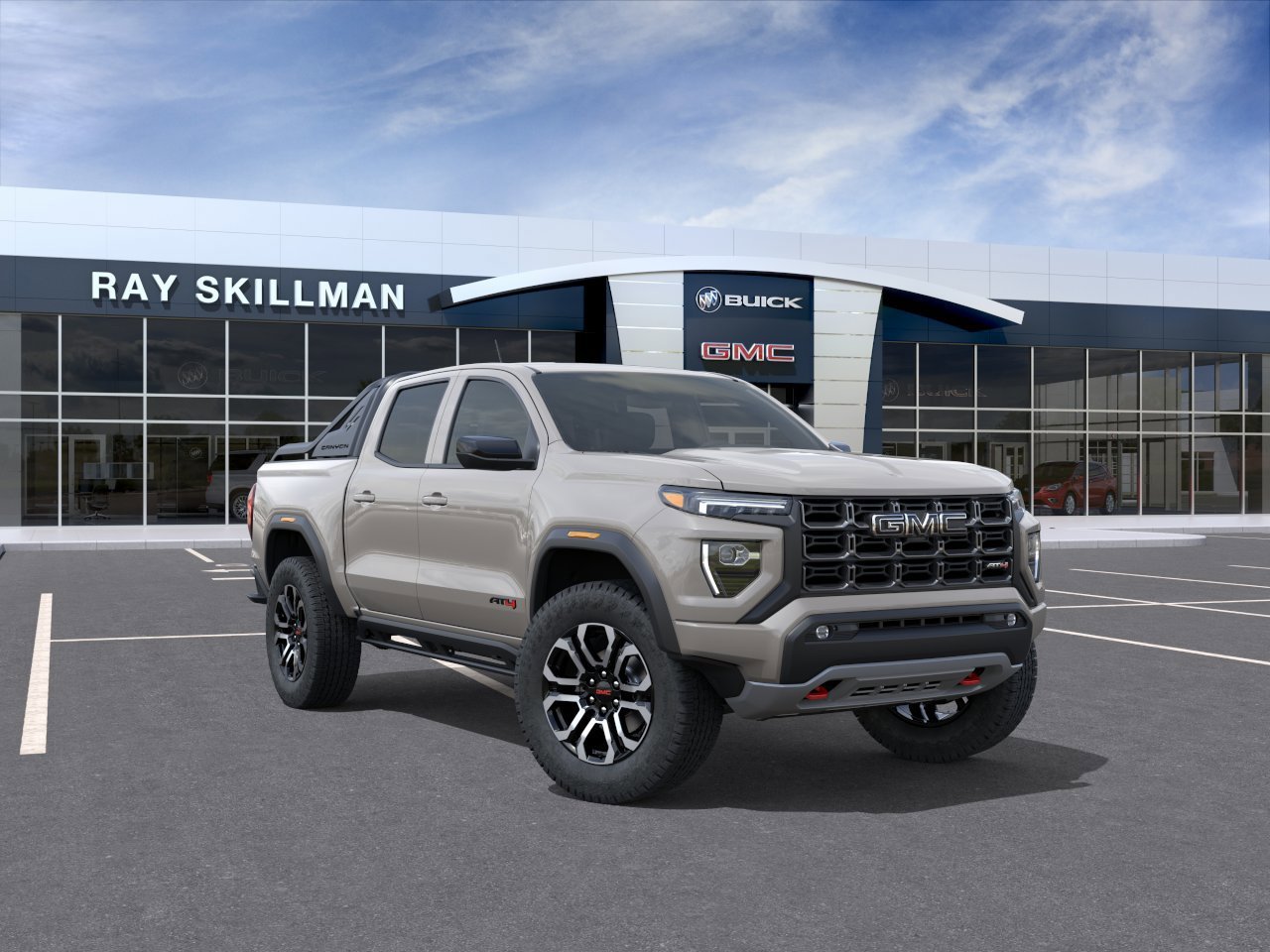 Coastal Dune 2026 GMC Canyon AT4 Crew Cab 4WD Pickup Truck Four-Wheel Drive