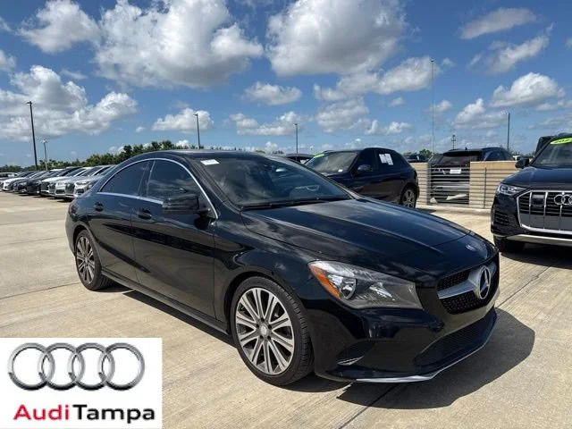 Used 2017 Black Mercedes-Benz CLA 250 image 1