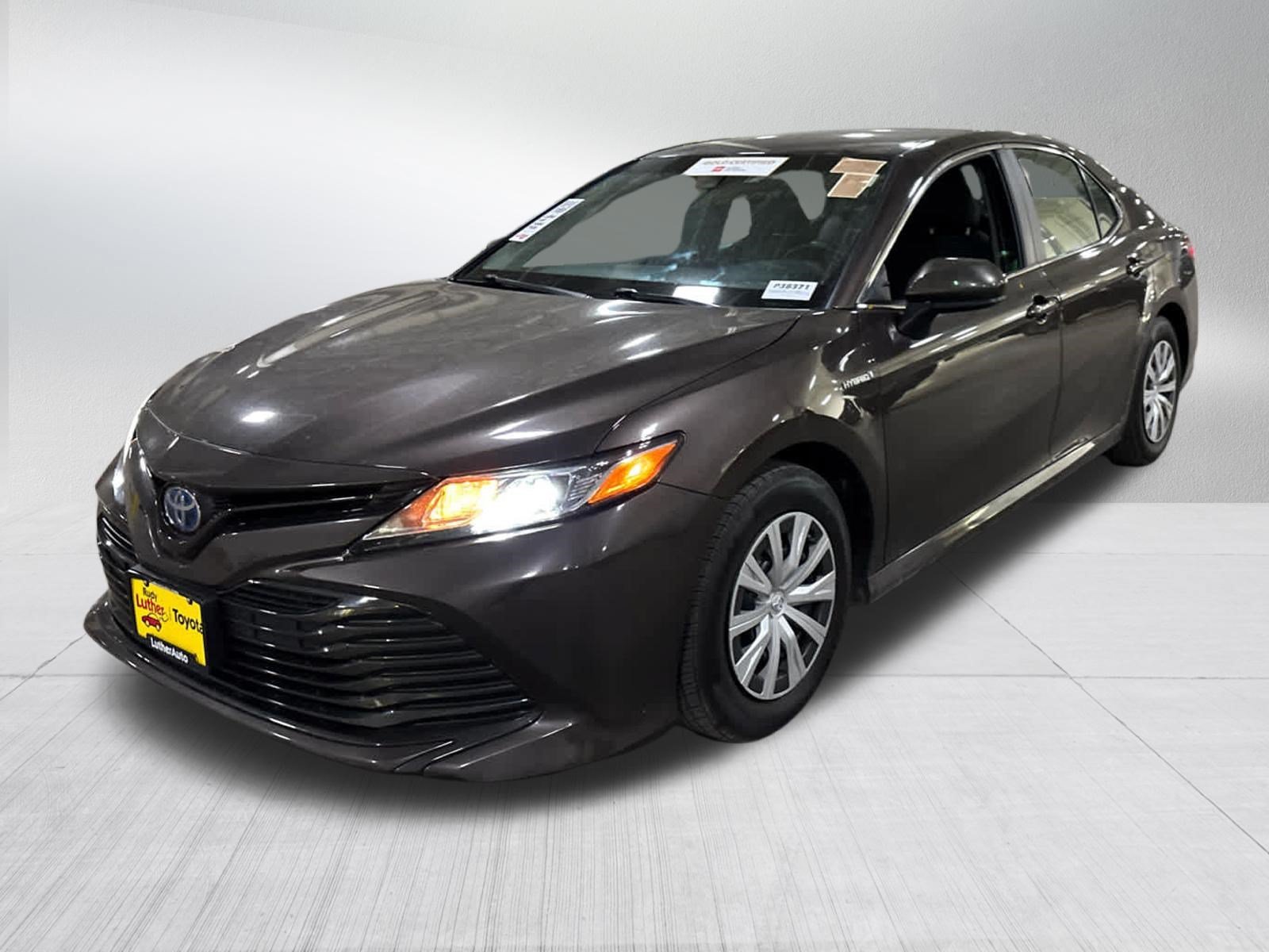 Used 2018 Brown Stone Toyota Hybrid LE image 3